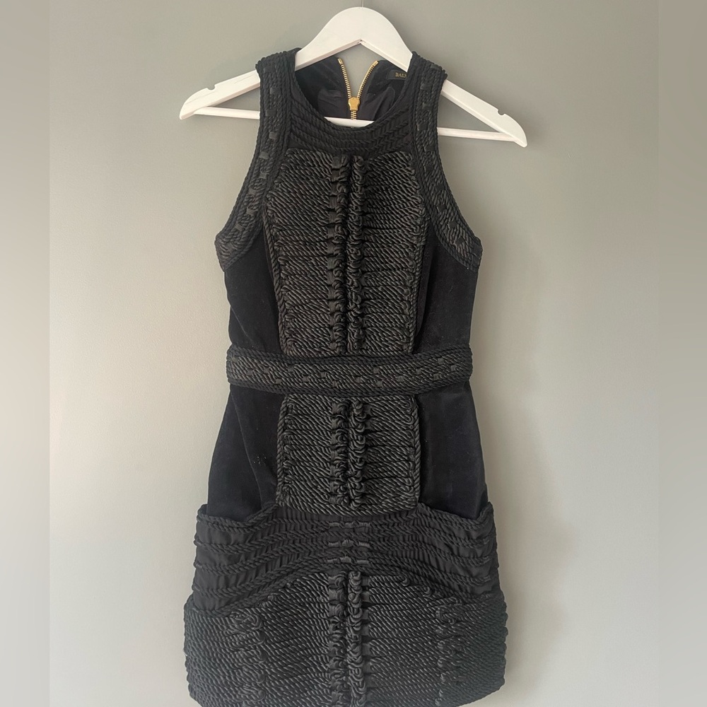 Black Mini Dress (Balmain x H&M)